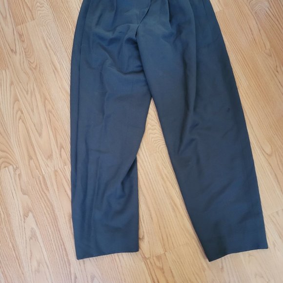 Krizia slacks, made in italy, loden green, size 38 Italian - Picture 2 of 3